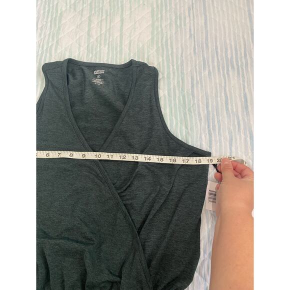 Girfriend Collective  Green Short Romper Size Large NWT - Picture 8 of 10